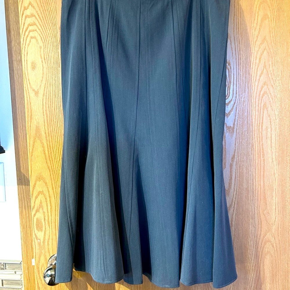 Sharagano Charcoal Midi Skirt